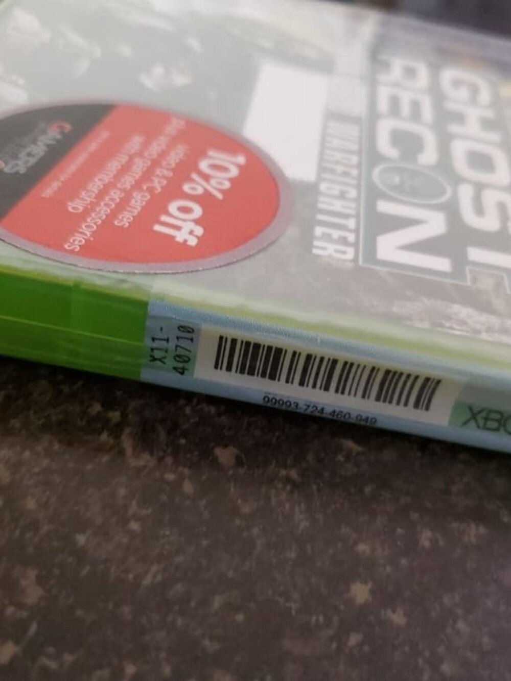 Three Video Games XBOX And PC. Starcraft | Battlefield | Ghost Recon